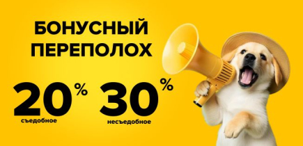 Бонусный переполох в ZOOмаркет! Не пропусти! 